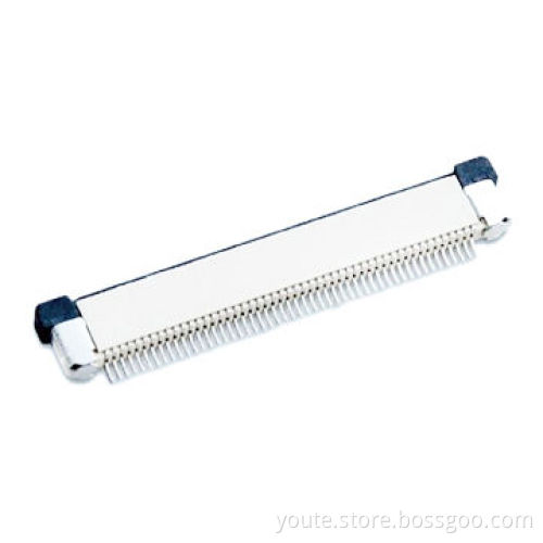 FPC Connector with 0.5mm, 2.0mm Height, Top/Bottom Contact, 50V AC/DC Rated Voltage